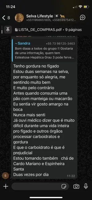 Resultado da dieta da selva - depoimento de aluno do Selva Club