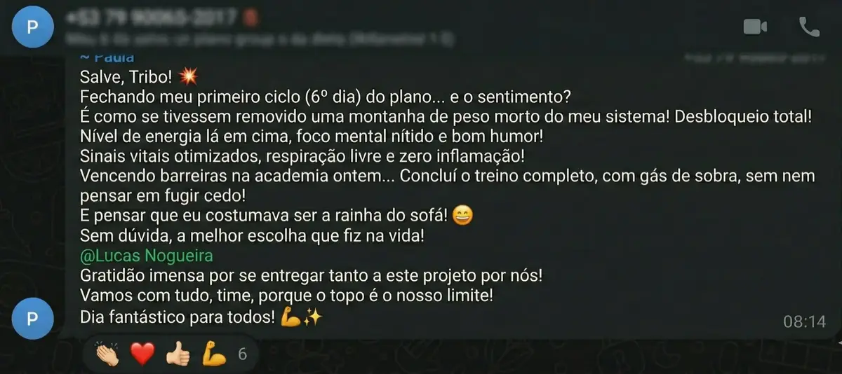 Resultado da dieta da selva em 3 dias - mais energia e clareza mental
